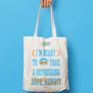 Tote bag Wilbur
